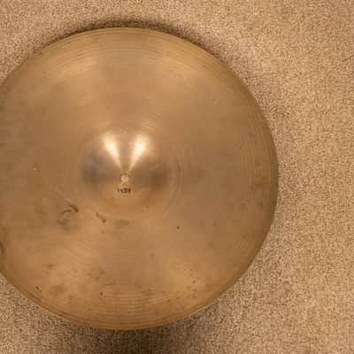 1970s Zildjian A 18" Thin Stamp Crash Cymbal 1434g image 2