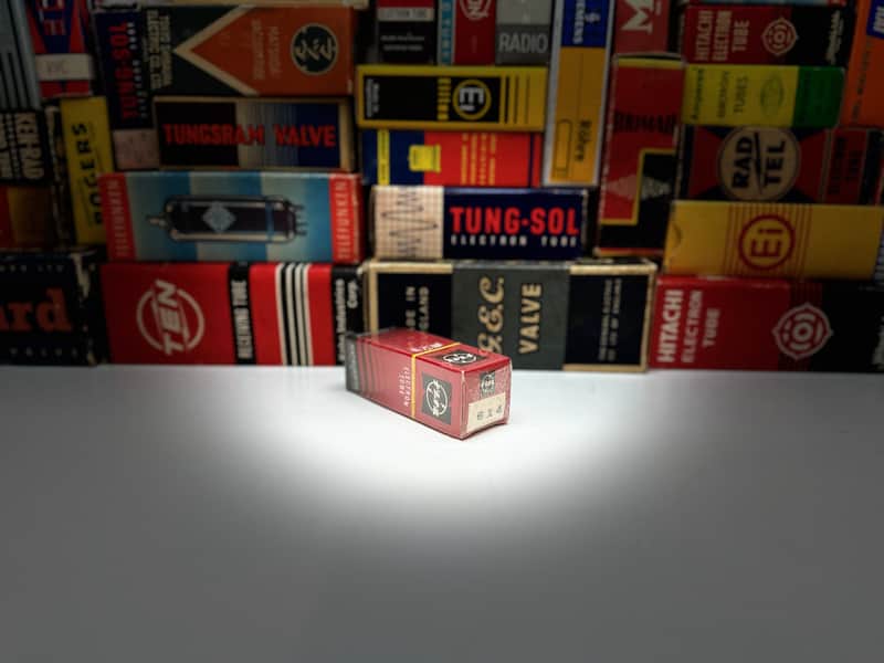 1x VintageNOS SealedBox Matsu/Mullard 6X4 Rectifier Tube /1960s Panasonic /Unopened Classic /Museum Grade /EZ90 CV493 U78 CV4005 image 1