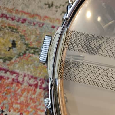 Trixon 14x5" Purple Sparkle Snare Drum 1960s image 13