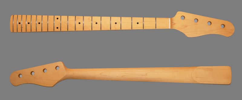 Medium Scale 32" Bass Neck – Fits Fender® Jazz/P-Bass – Maple image 1