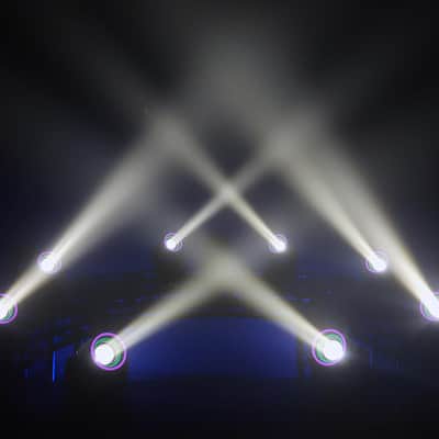 Blizzard Lighting Hypno Beam LED DMX DJ Stage Moving Head Lights 4 Pack w Bags image 14
