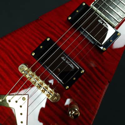 Dean Dave Mustaine Signature VMNT Limited Edition Trans Red 2014 Made in Korea Seymour Duncan LiveWire Megadeth + Case image 4