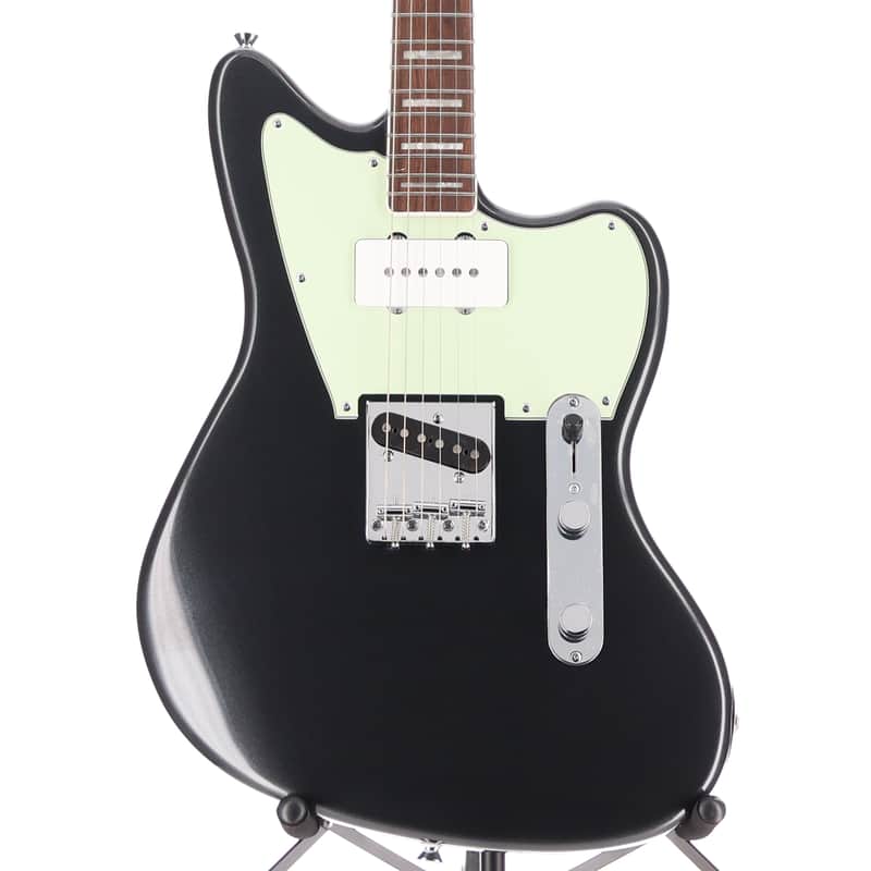 Squier Limited Edition Paranormal Offset Telecaster SJ Charcoal Frost Metallic (RP) (06569) image 1