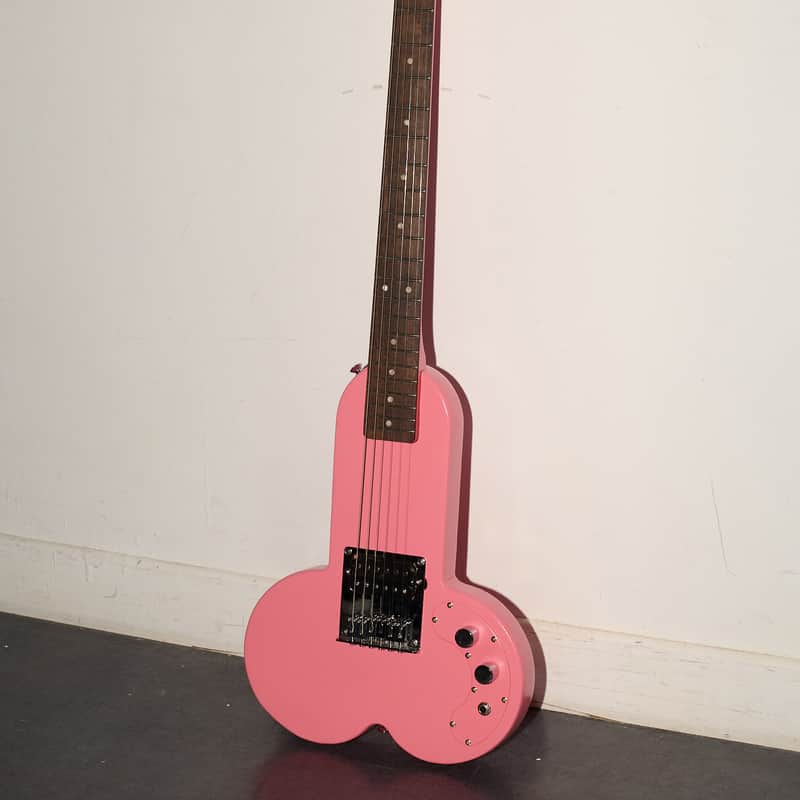 One-of-a-kind handmade electric guitar, built around a custom alder body.