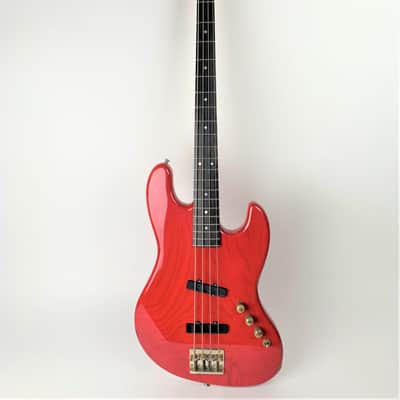 Moon Basses JJ Transparent Red image 7