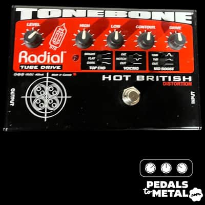 Radial Tonebone Hot British 2010s - Red  X12658 image 2