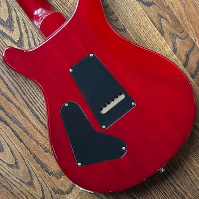 2001 PRS Custom 24 10 Top (Birds & Gold Hardware)- Cherry Sunburst w/ OHSC image 12