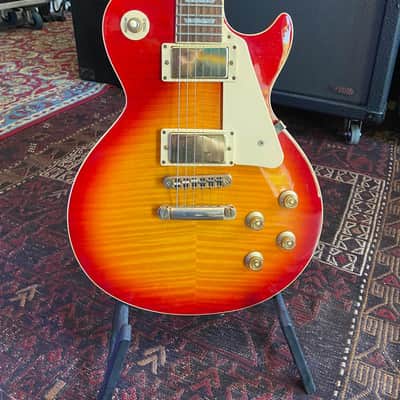 Blitz by Aria Pro II 450 CS Leopard - Cherry Sunburst image 2