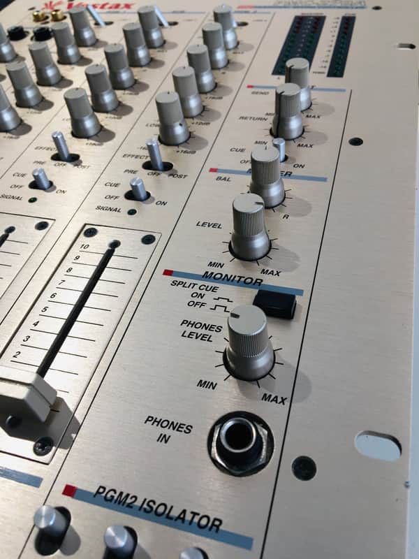 Vestax PMC 270A 3-Channel Professional DJ Mixer 2002 Gold | Reverb