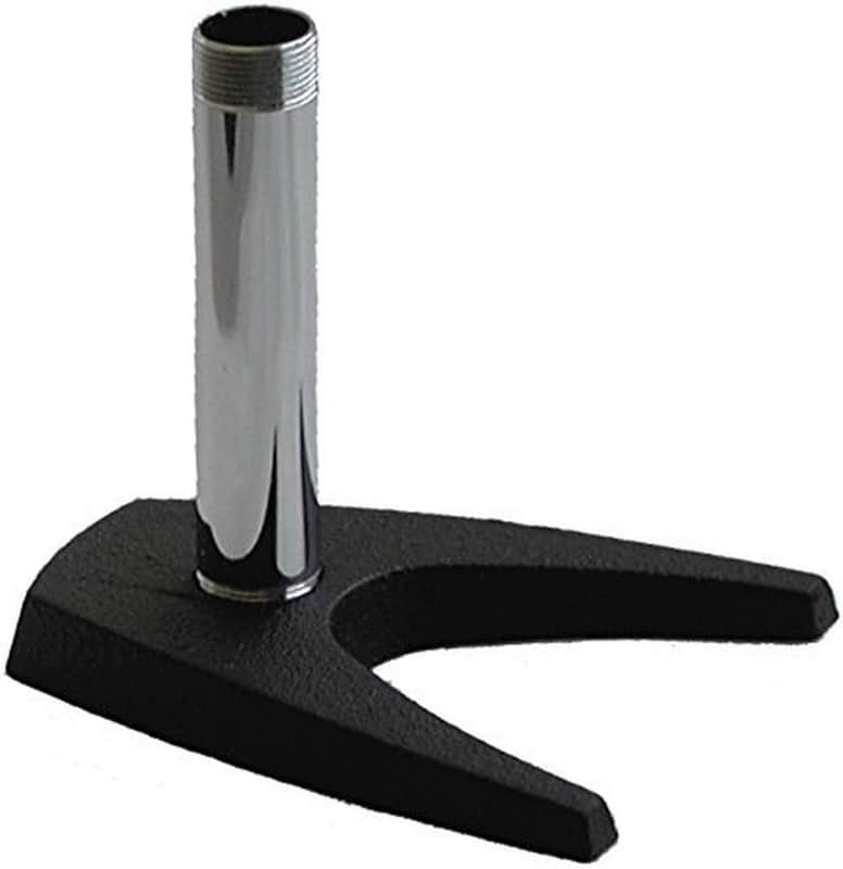 Desktop Microphone Stand with Cast-Iron U-Shaped Base image 1