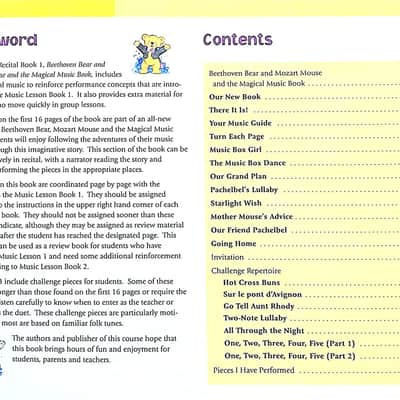 Music for Little Mozart's - Music Recital Book 1 image 2