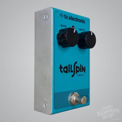 TC Electronic Tail Spin Vibrato Tailspin True Bypass Guitar Effect Pedal. USED image 2