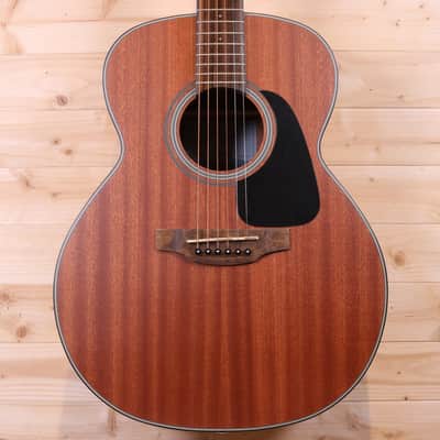 Takamine GX11ME-NS NEX 3/4 Layered Mahogany Auditorium Acoustic-Electric Guitar - Natural image 1