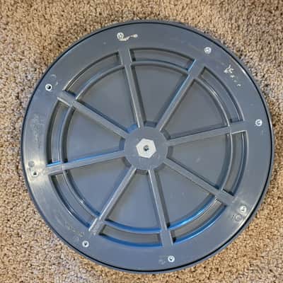 Remo Practice Pad - Tunable Ambassador Coated Drum Head 8" 2010s - Gray image 2