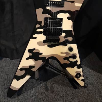 Washburn Dimebag Darrell 2006 - Snow Camo Dime ML WE333SC image 11
