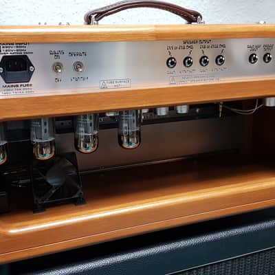 D-Tone Steel String Super 100w head - Natural Beech image 7