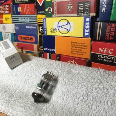 1 x NOS Military 12AT7WC 6201 Audio Tube ~ Premium Grade Low Noise ECC81 12AT7 ~ Neutral Tone Balanced Stage Musical Sweet Discreet Bass ~ Sony C800G PSU Upgrade image 3