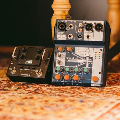 Elite Acoustics | EAE | StompMix 4 | 4Ch Digital Mixer Pedal | w/ DSP Gate, Compressor, EQ, Reverb & Delay - StompMix 4 ONLY image 2