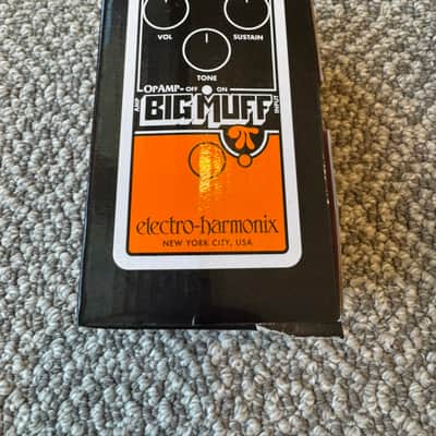 Electro-Harmonix Op Amp Big Muff Pi Reissue 2017 - Present - Black/Orange image 7