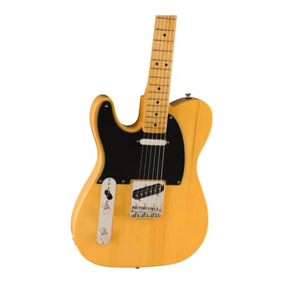 Squier Classic Vibe 50s Telecaster Electric Guitar, with 2-Year Warranty, Butterscotch Blonde, Maple Fingerboard, Left-Handed image 3