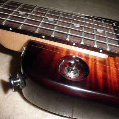 Strobel Rambler Travel Guitar - Tobacco Sunburst image 6