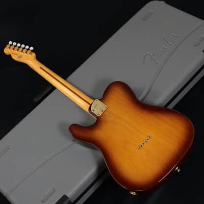 Fender USA 75th Anniversary Commemorative Telecaster with Maple Fingerboard, 2-Color Bourbon Burst Fender [US20098803] (06/17) image 4
