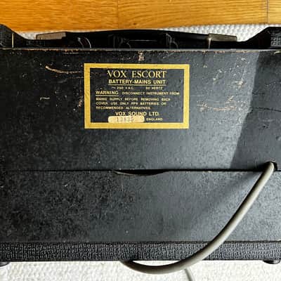 Vox BM1 Escort 2.5-Watt 1x5" Guitar Combo 1974 - 1983 - Black image 3