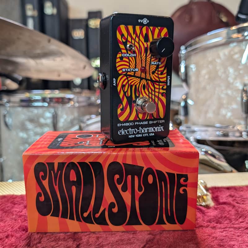 Electro-Harmonix Nano Small Stone EH4800 Phase Shifter V2 2021 - Present - Black image 1