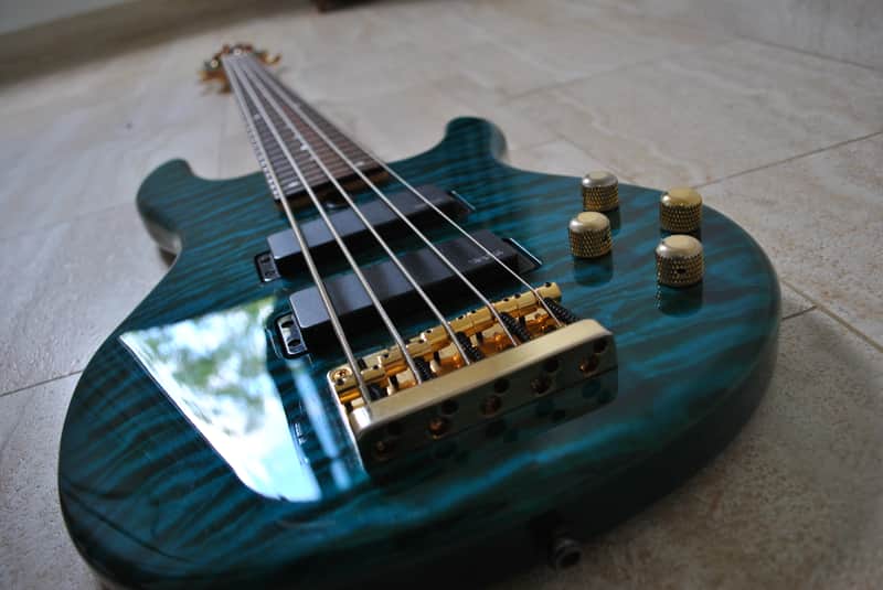 Yamaha BB G5A 1998 - Aqua Marine | Reverb