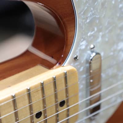 Fender Vintage Custom 1968 Tele Thinline Aged Natural Electric Guitar w/Case image 13