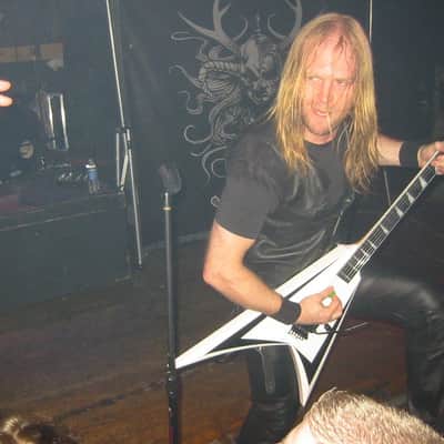 ESP Alexi Laiho Sawtooth EX ANDY SNEAP Judas Priest, Sabbat, Hell! Custom Black Randy Rhoads Flying V Artist Owned Signature Guitar! Tour Stage Played! COBHC! image 5