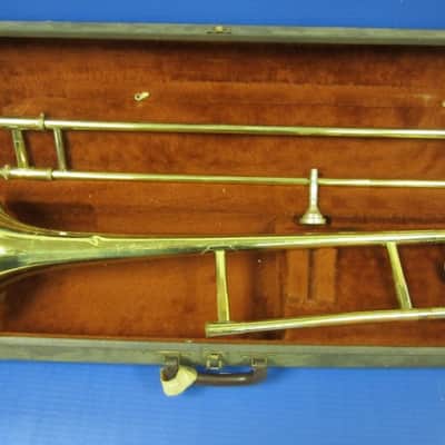 Olds Ambassador Trombone, USA, Brass with Case and Mouthpiece image 1