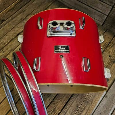 Pearl Export 22" x 16" Bass Drum SHELL, Red USED! RKBD281023 image 2