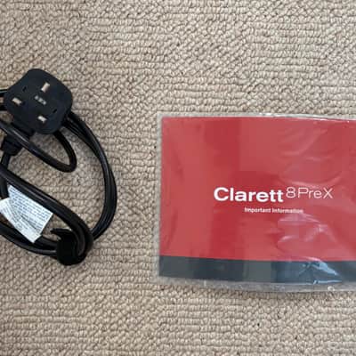 Focusrite Clarett 8Pre X Thunderbolt Audio Interface 2010s - Red image 4