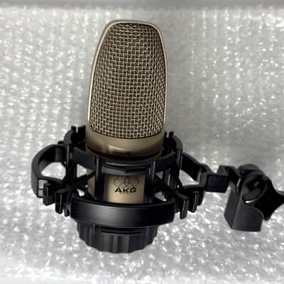 AKG C3000B Large Diaphragm Cardioid Condenser Microphone 2000s - Champagne image 2