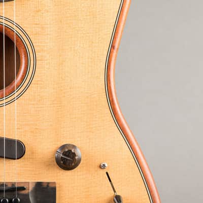 Fender Acoustasonic Stratocaster 2020, Natural image 2