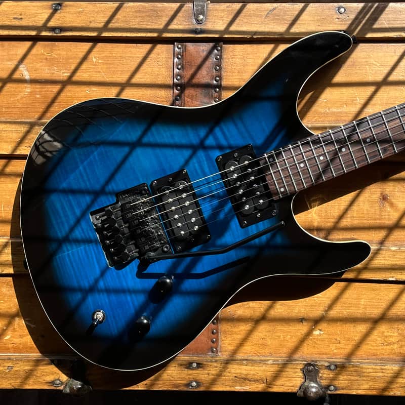 17601) Washburn RX22 FR-FB-LB - Flame Blue Burst | Reverb