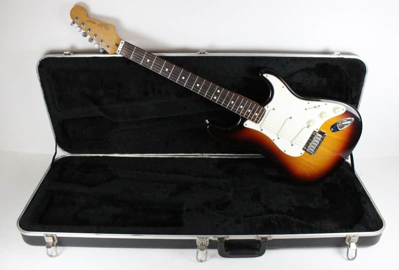 1989 Vintage Fender Stratocaster Plus Sunburst ~ALL Original~ Wilkinson Nut Strat +OHSC TBX Tone USA 1980s image 1