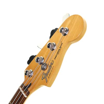 Fender Standard Precision Bass, Black with Hard Case image 6