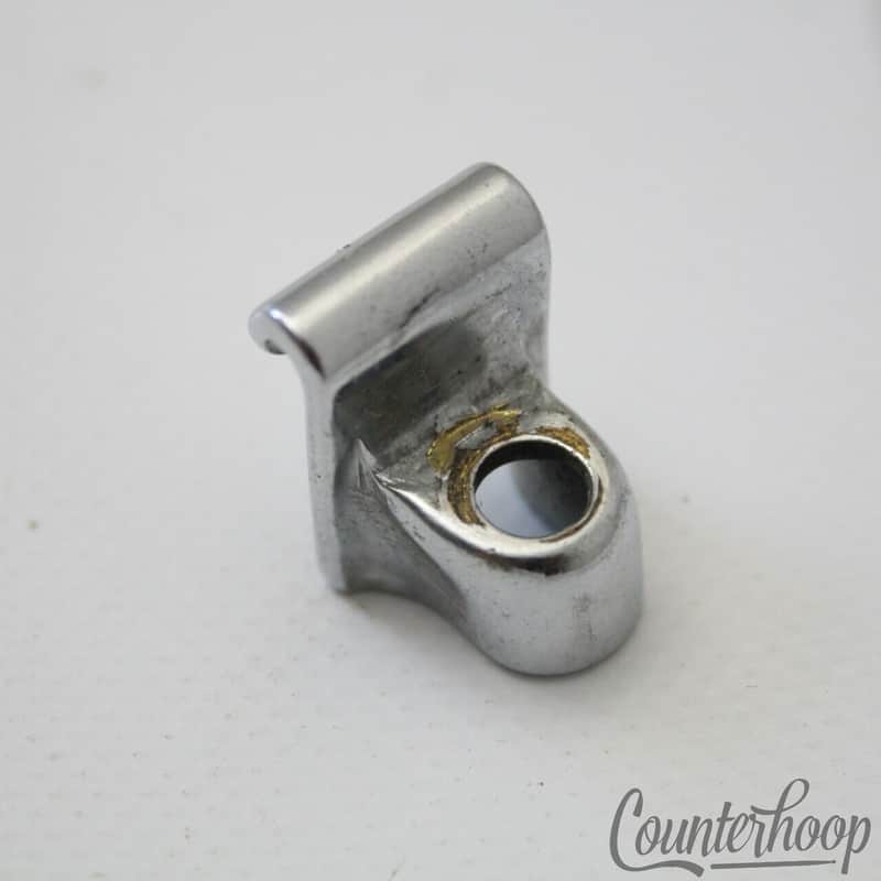 *Ludwig Tension T-Rod Clip Single-Flange Rim Floor/Tom/Snare Drum Chrome 40s USA image 1