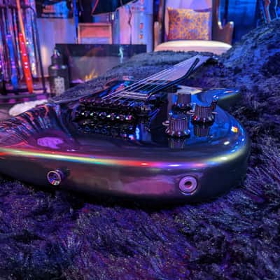 Fender Heartfield EX1 1989 MIJ Fujigen - EX-1 Black Pearl Burst Gotoh Floyd Rose Made in Japan image 21