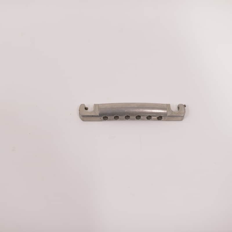 1990’s TonePros Aluminum Tailpiece Stop Bar Aluminum