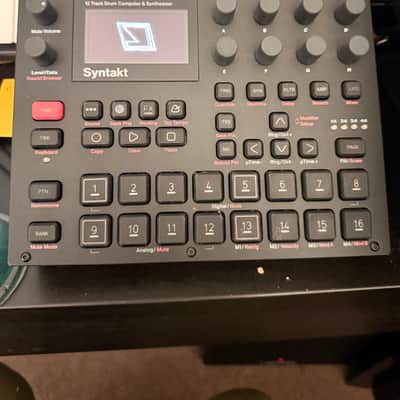 Elektron Syntakt 12 Track Drum Computer & Synthesizer 2022- Present - Black
