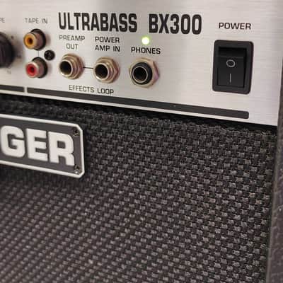 Behringer BX300 Ultrabass 30-Watt 1x10" Bass Combo Amp 2000's - Black image 5