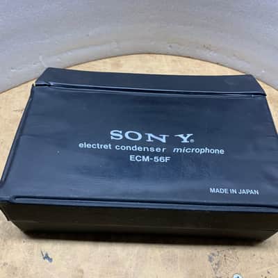 SONY ELECTRET CONDENSER  ECM- 56F MICROPHONE CASE- RARE! VINTAGE! MAKE OFFER! image 6