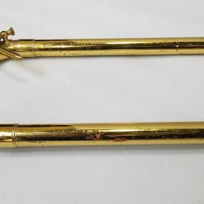 Indiana Music Co Professional trombone, USA, with case and mouthpiece, Very Good Condition image 5