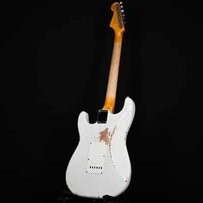 Fender Custom Shop '62 Stratocaster HSS Heavy Relic- Olympic White 2026 (R147998) image 15
