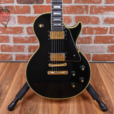 Gibson Les Paul Custom Ebony 1970 w/OHSC (Refin/Refret) image 1