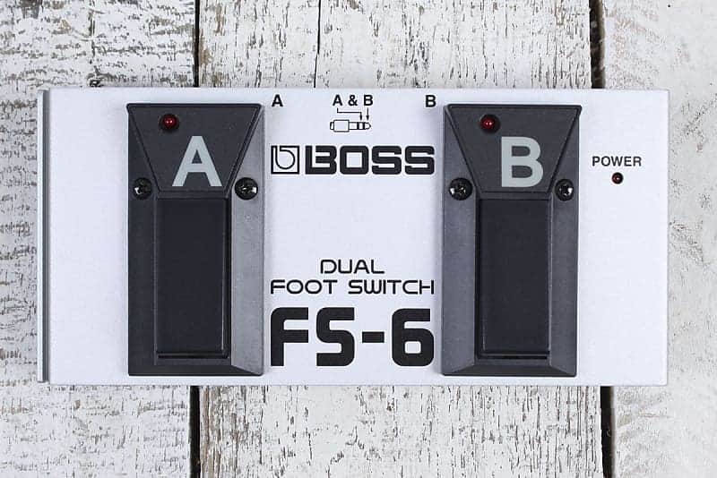 Boss FS-6 Dual Foot Switch Electric Guitar Effect Foot Controller Selector Pedal image 1