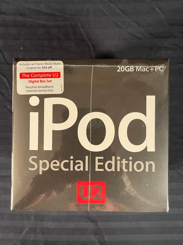 Apple iPod Vintage U2 Special Edition Black/Red (20 GB) Unopened/Mint/Factory Sealed/RARE! image 1